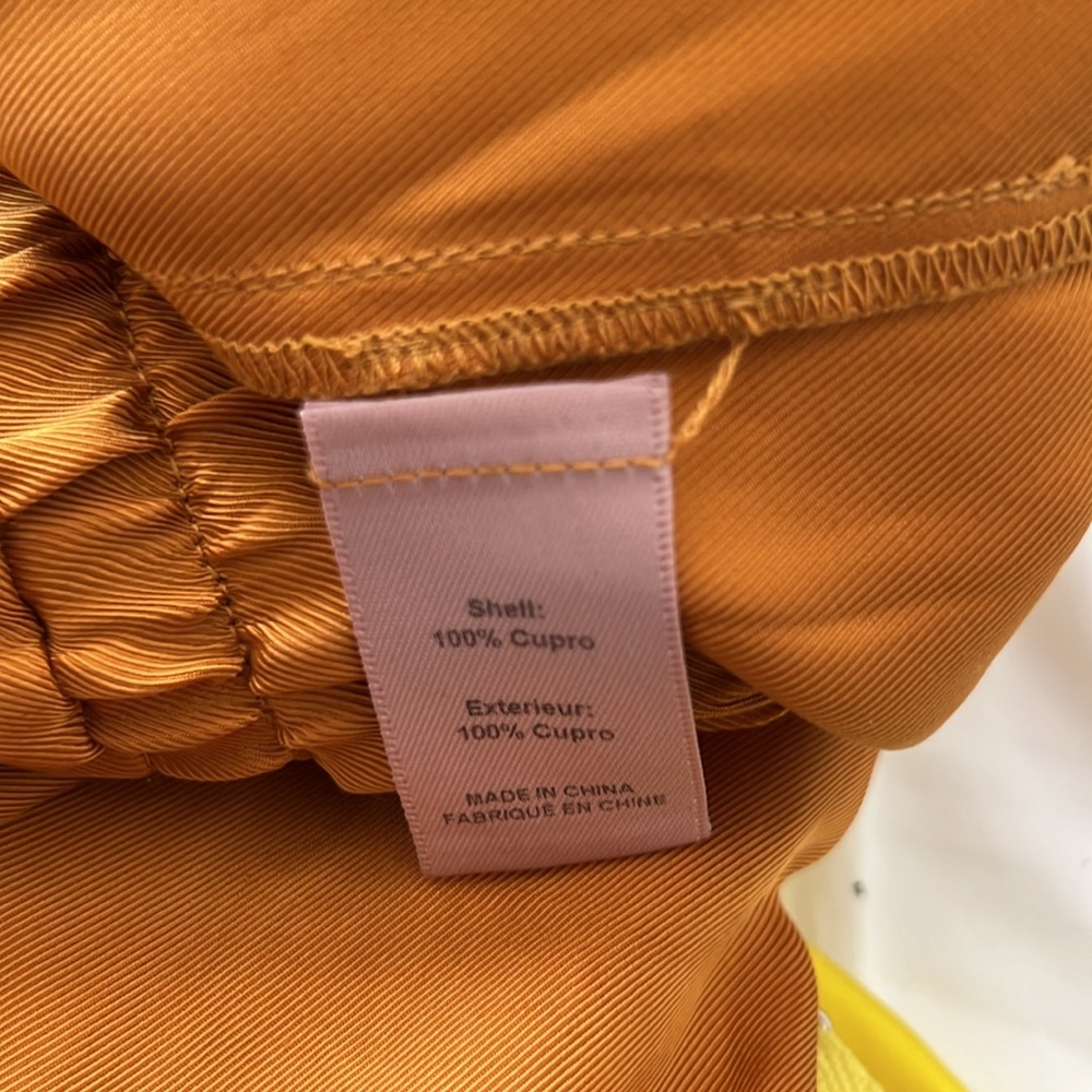 Cinq A Sept Frilled Flared Trousers Gold XS - Picture 7 of 7